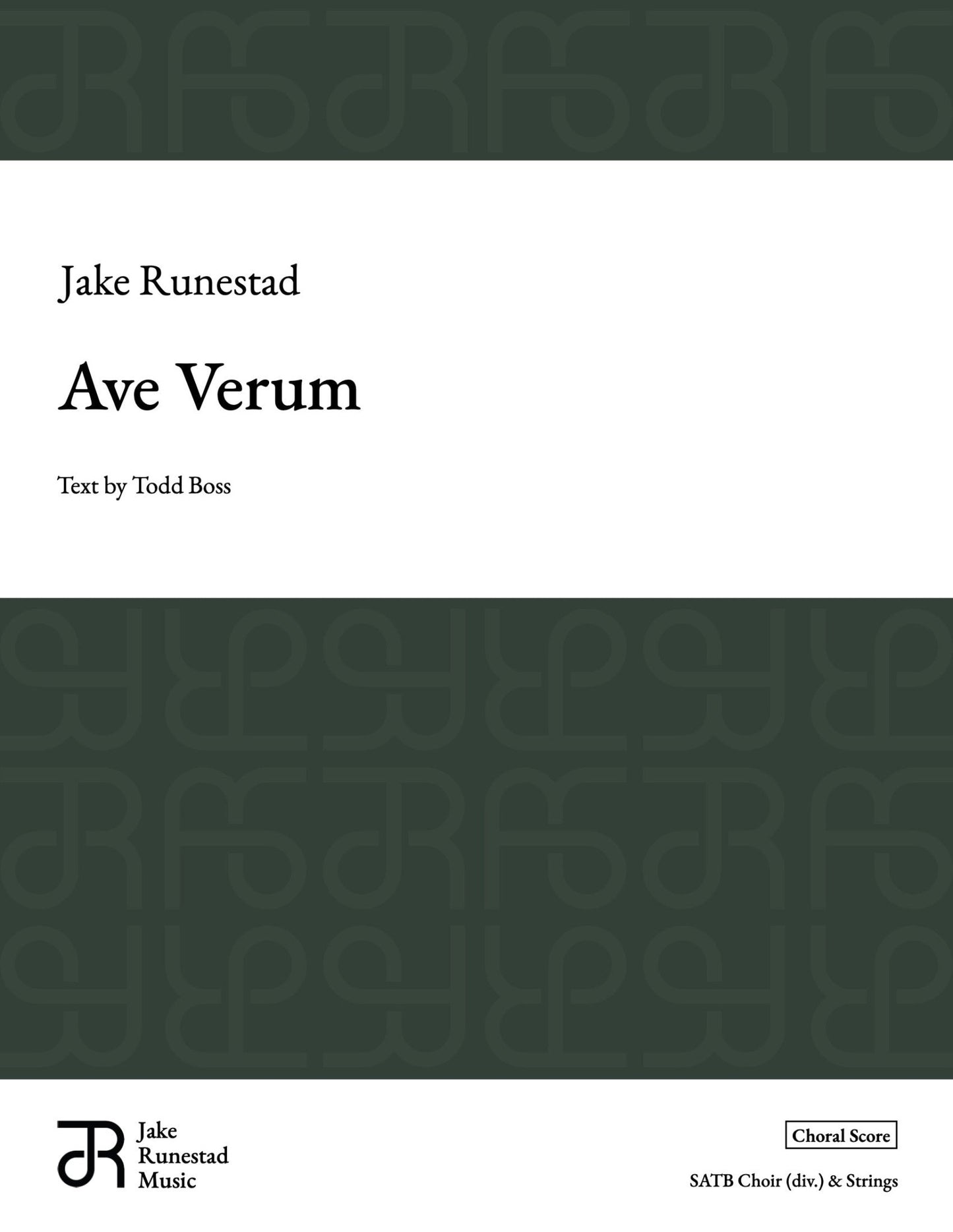 Ave Verum - Jake Runestad Music