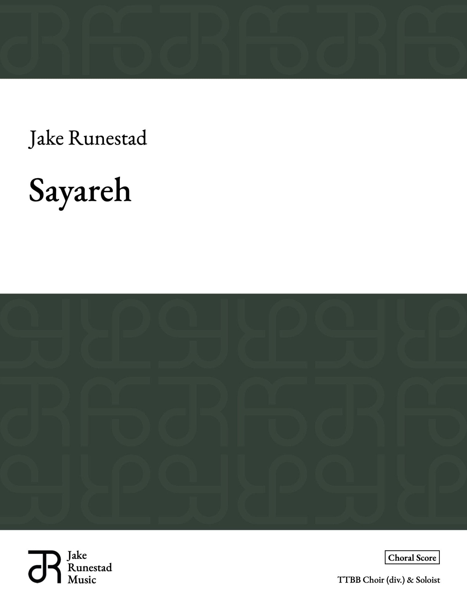 Sayareh - Jake Runestad Music