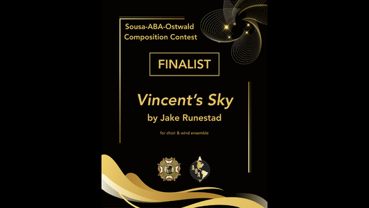 🏅 Vincent's Sky - Finalist for Sousa-ABA-Ostwald Composition Contest - Jake Runestad