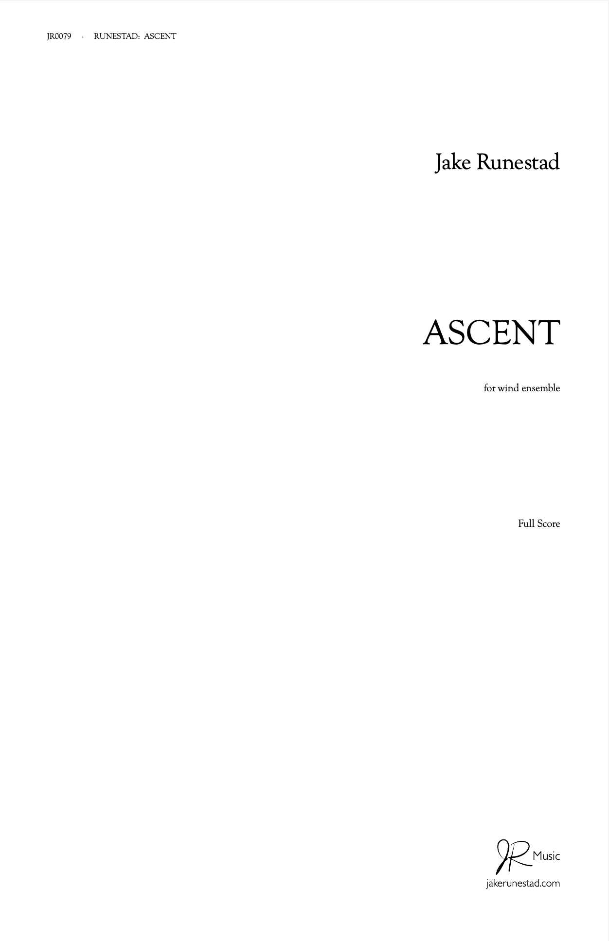 Ascent - Jake Runestad Music