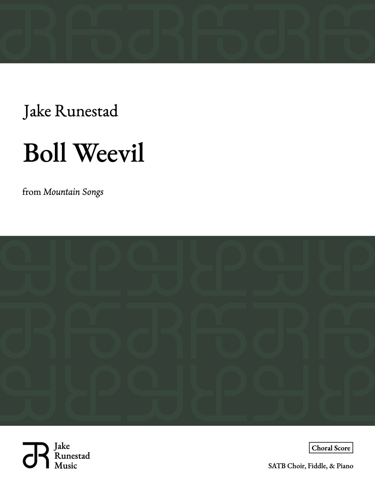 Boll Weevil - Jake Runestad