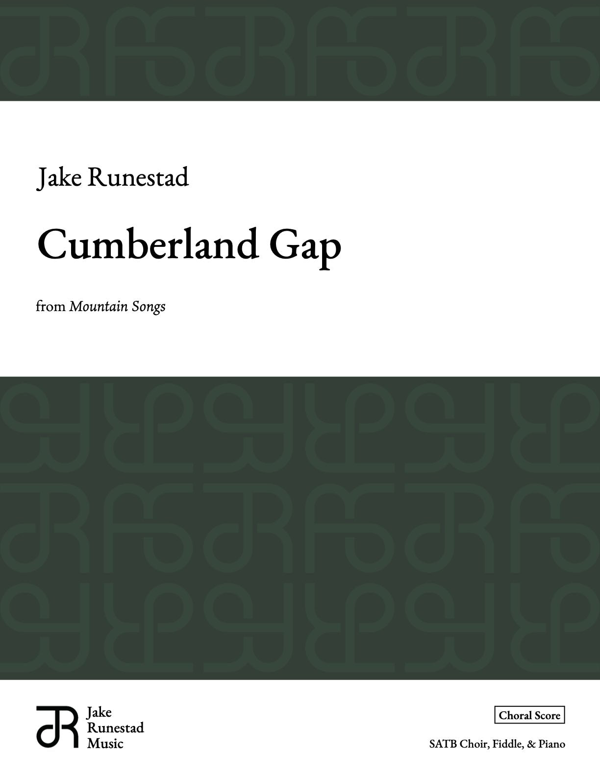 Cumberland Gap - Jake Runestad