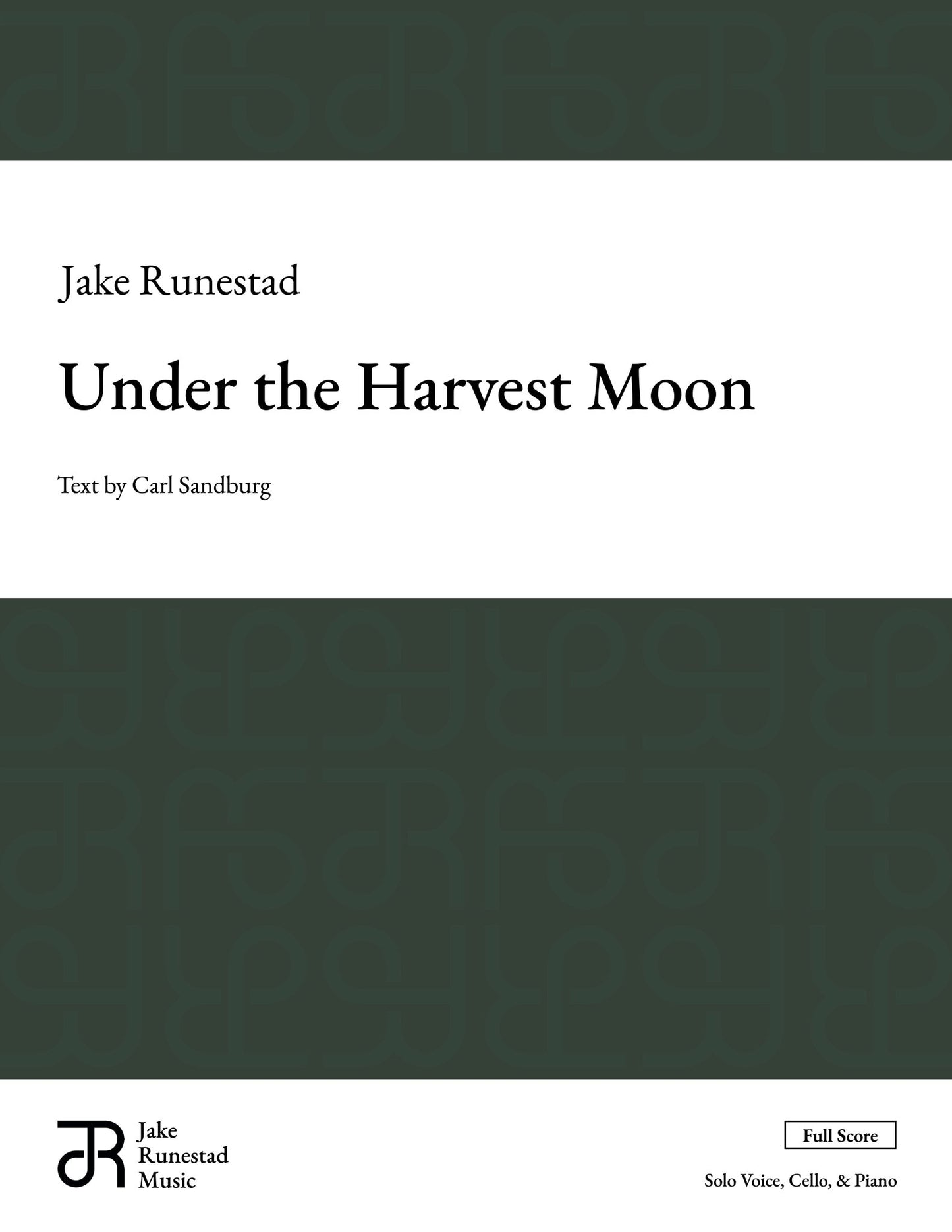 Under the Harvest Moon - Jake Runestad